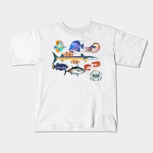 A School of Fish Kids T-Shirt